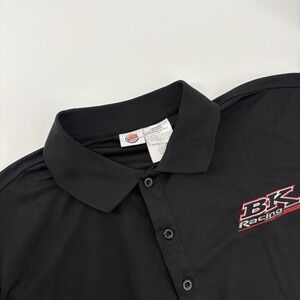 BK Racing Burger King Front Row Motorsports Mens Team Issued Shirt Size 2XL